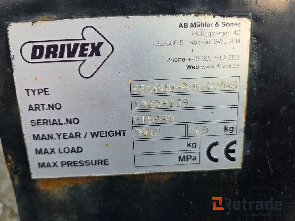 Sandspridarskopa Drivex SS1000 - Bouwmaterieel: afbeelding 5 Sandspridarskopa Drivex SS1000 - Bouwmaterieel: afbeelding 5