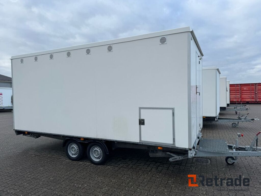 Wooncontainer, Aanhangwagen Scanvogn 1900 kontor vogn m. 1/rum (0025175): afbeelding 9