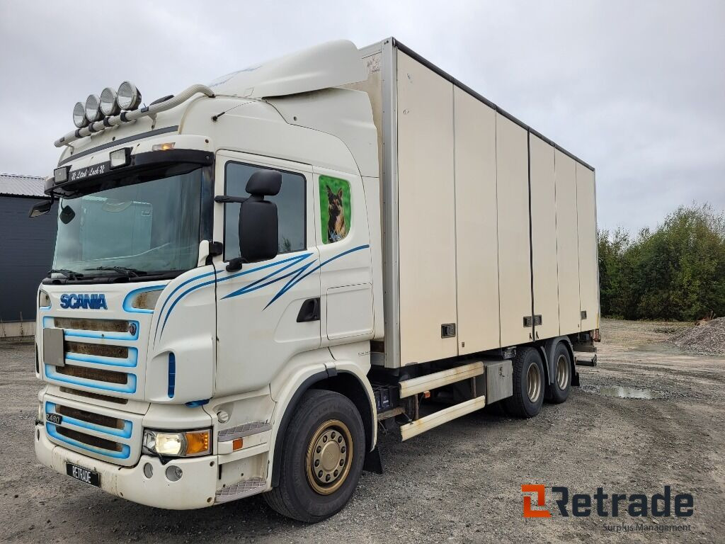 Skåpbil SCANIA R480LB6X2MNB - Bakwagen: afbeelding 1 Skåpbil SCANIA R480LB6X2MNB - Bakwagen: afbeelding 1
