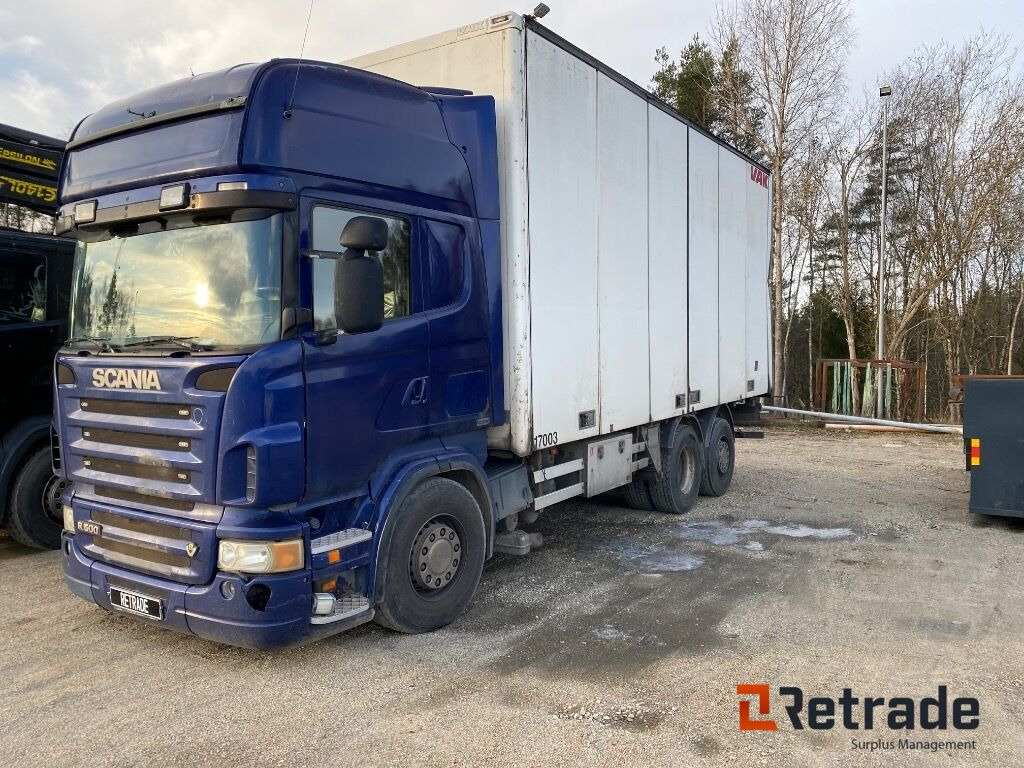 Skåpbil Scania R500LB6X2*4MNB Renoveringsobjekt - Bakwagen: afbeelding 1 Skåpbil Scania R500LB6X2*4MNB Renoveringsobjekt - Bakwagen: afbeelding 1