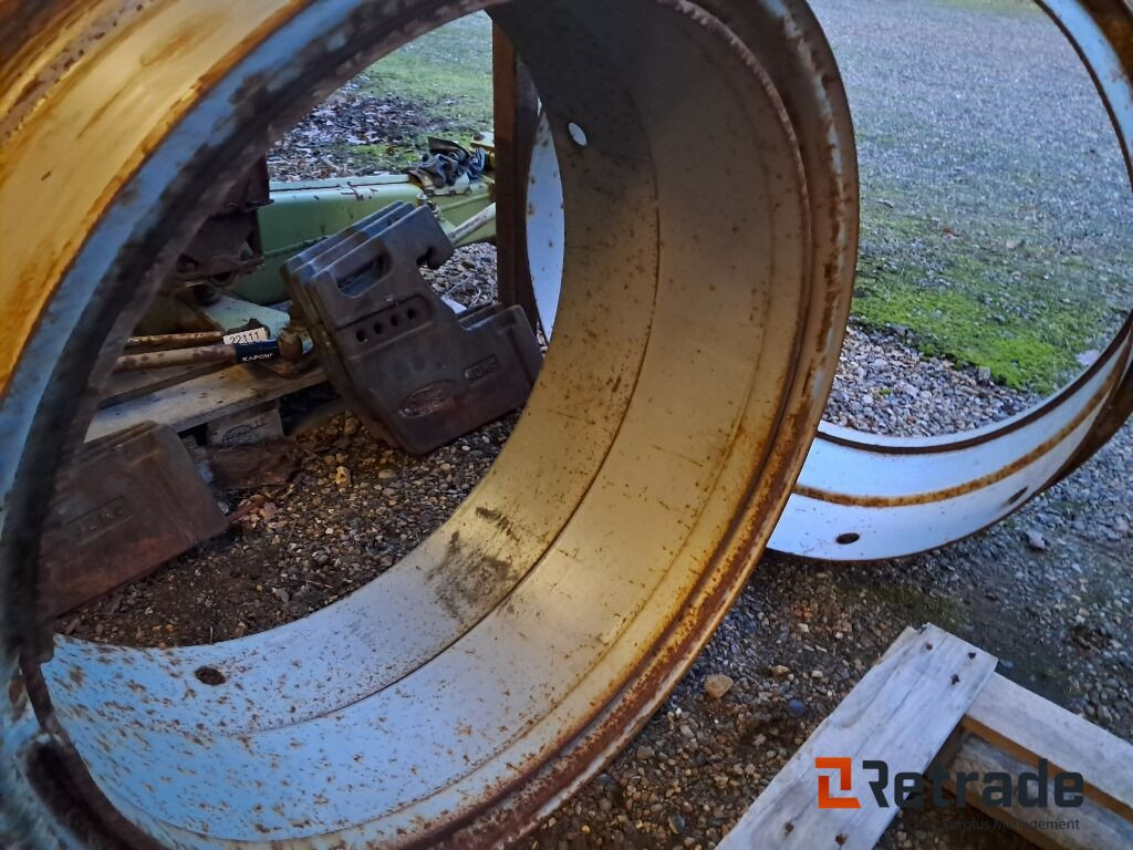 Tvillingehjulsfælge 38x12 - Bouwmaterieel: afbeelding 3 Tvillingehjulsfælge 38x12 - Bouwmaterieel: afbeelding 3