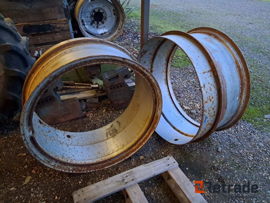 Tvillingehjulsfælge 38x12 - Bouwmaterieel: afbeelding 1 Tvillingehjulsfælge 38x12 - Bouwmaterieel: afbeelding 1