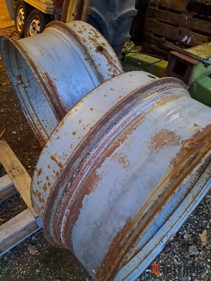 Tvillingehjulsfælge 38x12 - Bouwmaterieel: afbeelding 2 Tvillingehjulsfælge 38x12 - Bouwmaterieel: afbeelding 2