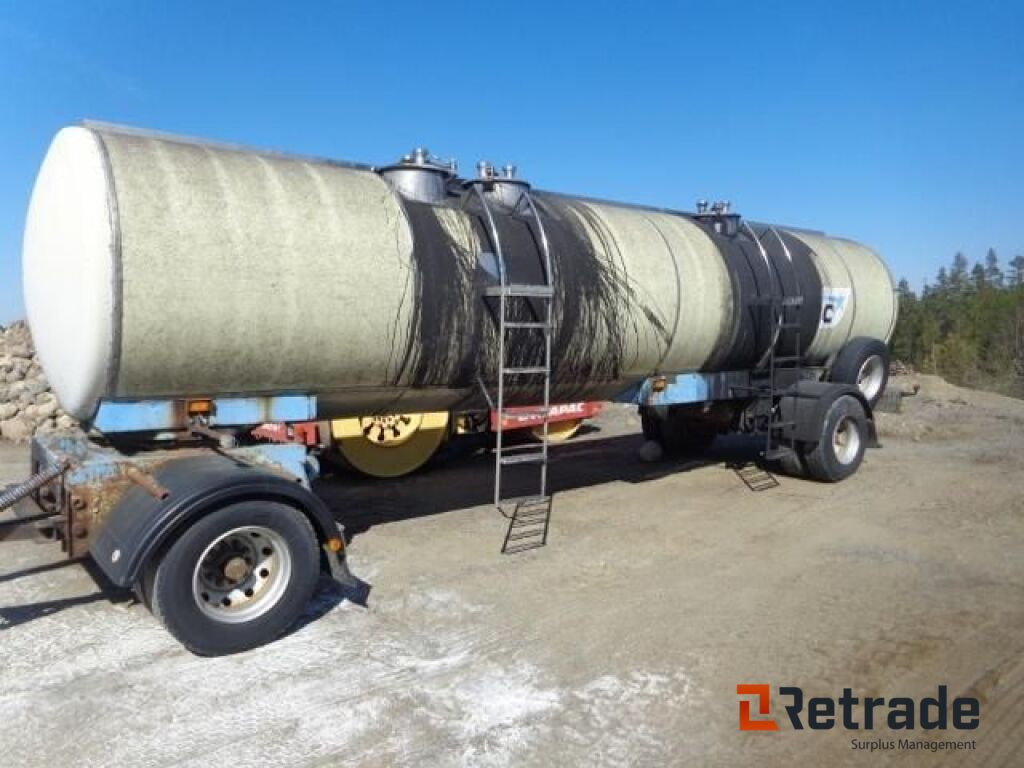 Tank aanhanger WEDHOLMS Tanksläp/ Tank trailer: afbeelding 1