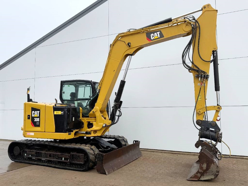 Minigraafmachine Cat 308CR 07A - Joystick Ride / Tilting Bucket: afbeelding 7 Minigraafmachine Cat 308CR 07A - Joystick Ride / Tilting Bucket: afbeelding 7