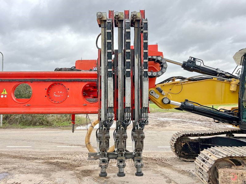 Rupsgraafmachine Cat 329D + Wimmer Jura Luna 3.100 Surface Drill Rig: afbeelding 11