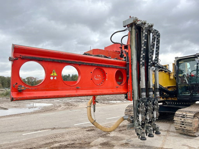 Rupsgraafmachine Cat 329D + Wimmer Jura Luna 3.100 Surface Drill Rig: afbeelding 9