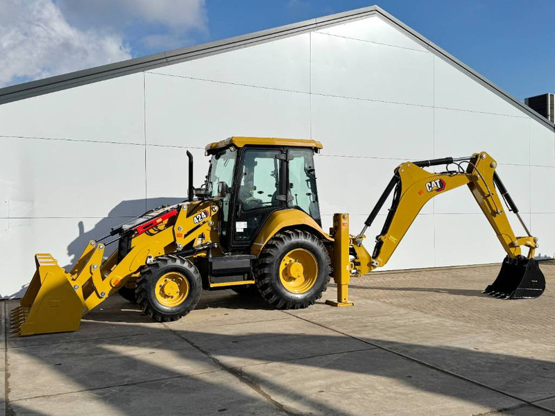 Cat 424 4WD - Hammer Lines / Airco - Graaflaadmachine: afbeelding 1 Cat 424 4WD - Hammer Lines / Airco - Graaflaadmachine: afbeelding 1