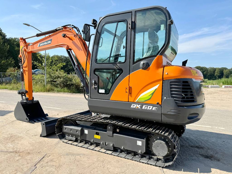 Develon DX60E-10N - New / Unused / 2024 Model - Minigraafmachine: afbeelding 3 Develon DX60E-10N - New / Unused / 2024 Model - Minigraafmachine: afbeelding 3