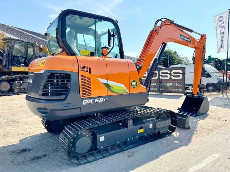 Doosan DX60E-10N - New / Unused / 2024 Model - Minigraafmachine: afbeelding 5 Doosan DX60E-10N - New / Unused / 2024 Model - Minigraafmachine: afbeelding 5