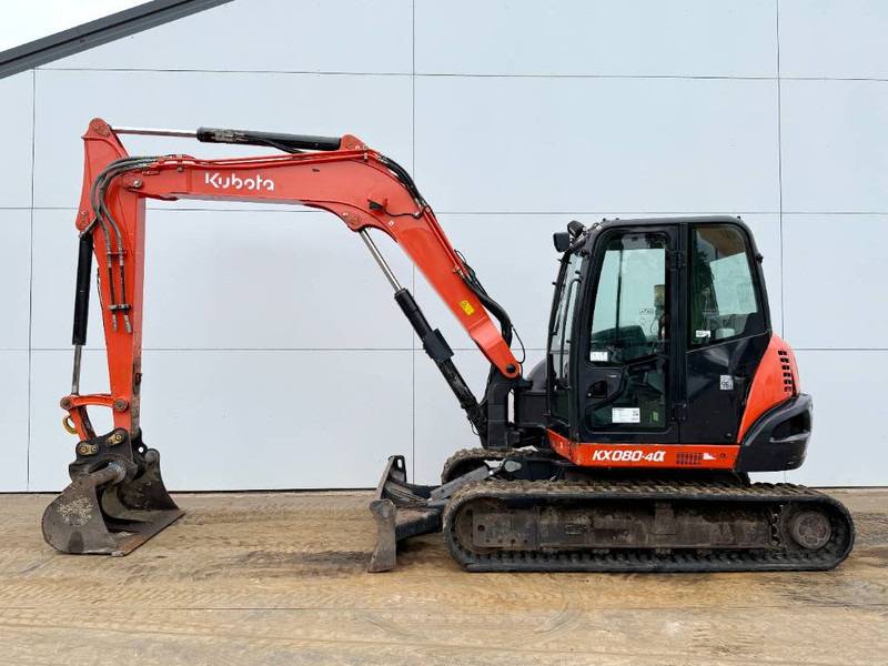 Kubota KX080-4a - Automatic Greasing / Hammer Lines - Minigraafmachine: afbeelding 1 Kubota KX080-4a - Automatic Greasing / Hammer Lines - Minigraafmachine: afbeelding 1
