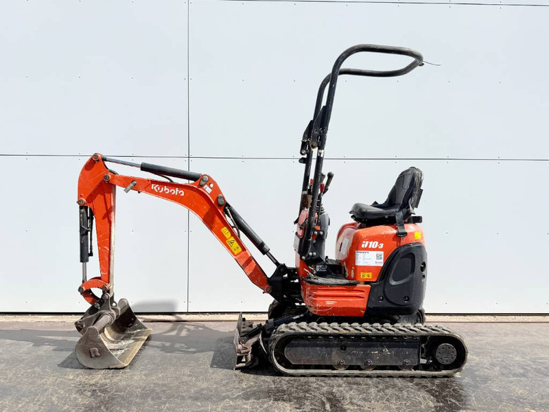 Kubota U10-3 - Hydr. Undercarriage / Hammer Lines - Minigraafmachine: afbeelding 1 Kubota U10-3 - Hydr. Undercarriage / Hammer Lines - Minigraafmachine: afbeelding 1