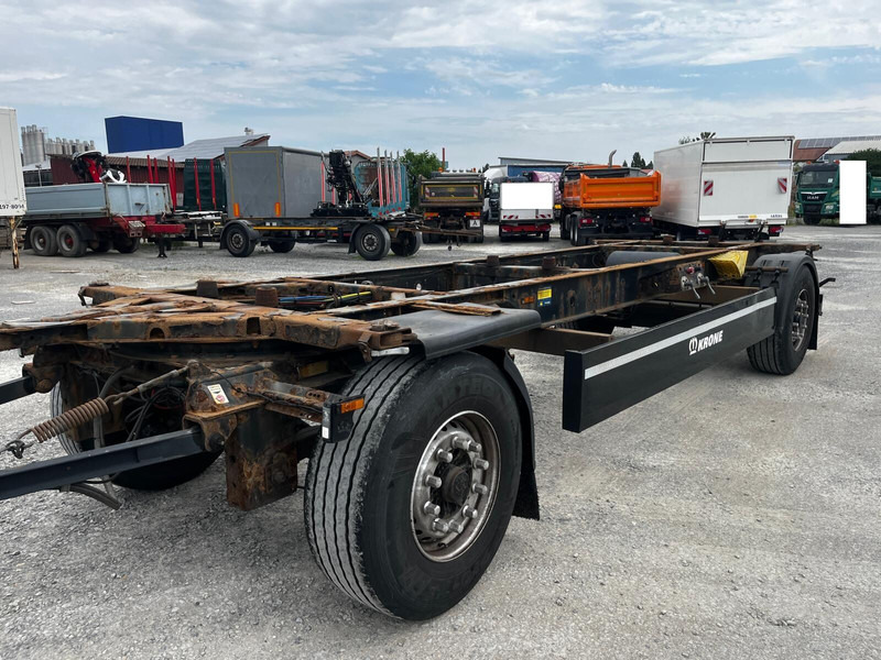 Krone AZ DB07CLNF 18F BDF Anhänger - Chassis aanhangwagen: afbeelding 1 Krone AZ DB07CLNF 18F BDF Anhänger - Chassis aanhangwagen: afbeelding 1