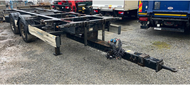 Krone Fahrgestell BDF ZZ 18XF0 DC07CLNF - Chassis aanhangwagen: afbeelding 1 Krone Fahrgestell BDF ZZ 18XF0 DC07CLNF - Chassis aanhangwagen: afbeelding 1