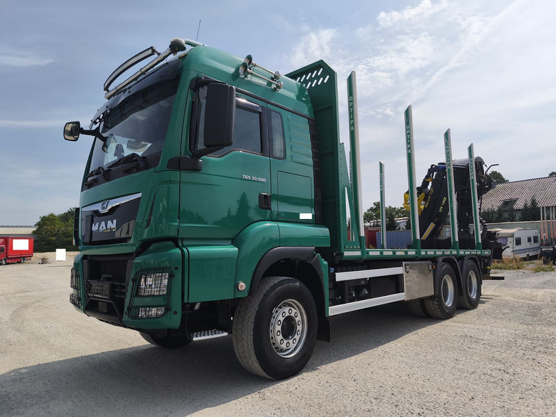 MAN TGX 33.500 Holz LKW Euro6 6x4 (9) - Houttransport, Kraanwagen: afbeelding 1 MAN TGX 33.500 Holz LKW Euro6 6x4 (9) - Houttransport, Kraanwagen: afbeelding 1