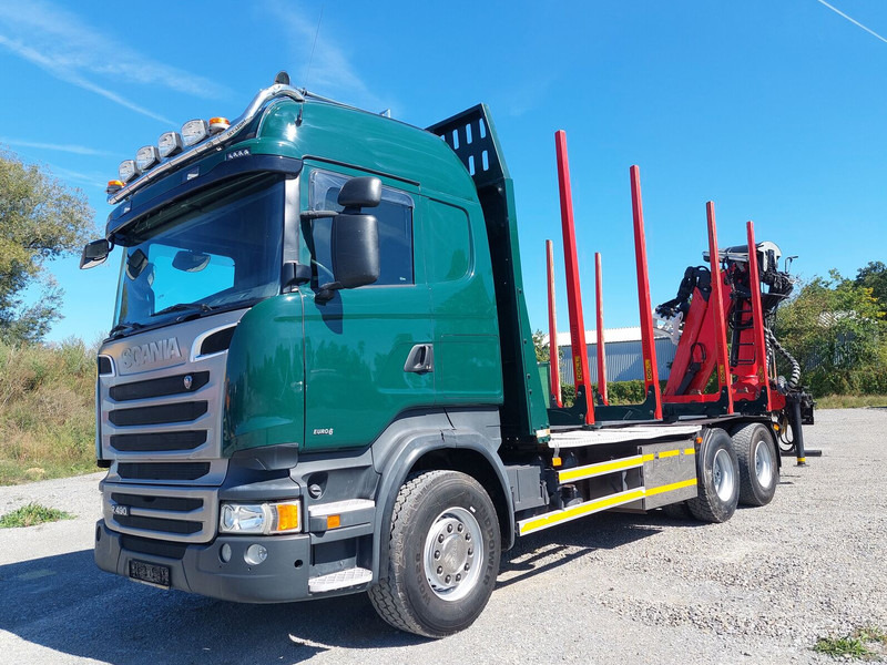 Scania R490 6x4 Euro 6 Kurzholz Palfinger AHK (2) - Houttransport, Kraanwagen: afbeelding 1 Scania R490 6x4 Euro 6 Kurzholz Palfinger AHK (2) - Houttransport, Kraanwagen: afbeelding 1