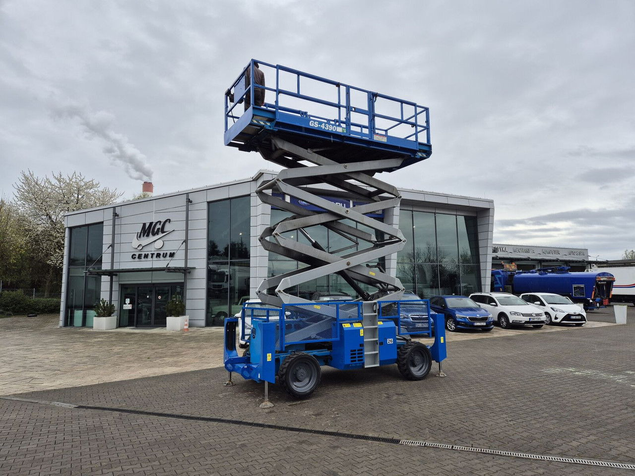 Genie GS 4390 / 15M High / 680KG Load / 1 Owner / Servic ED - Schaarlift: afbeelding 1 Genie GS 4390 / 15M High / 680KG Load / 1 Owner / Servic ED - Schaarlift: afbeelding 1