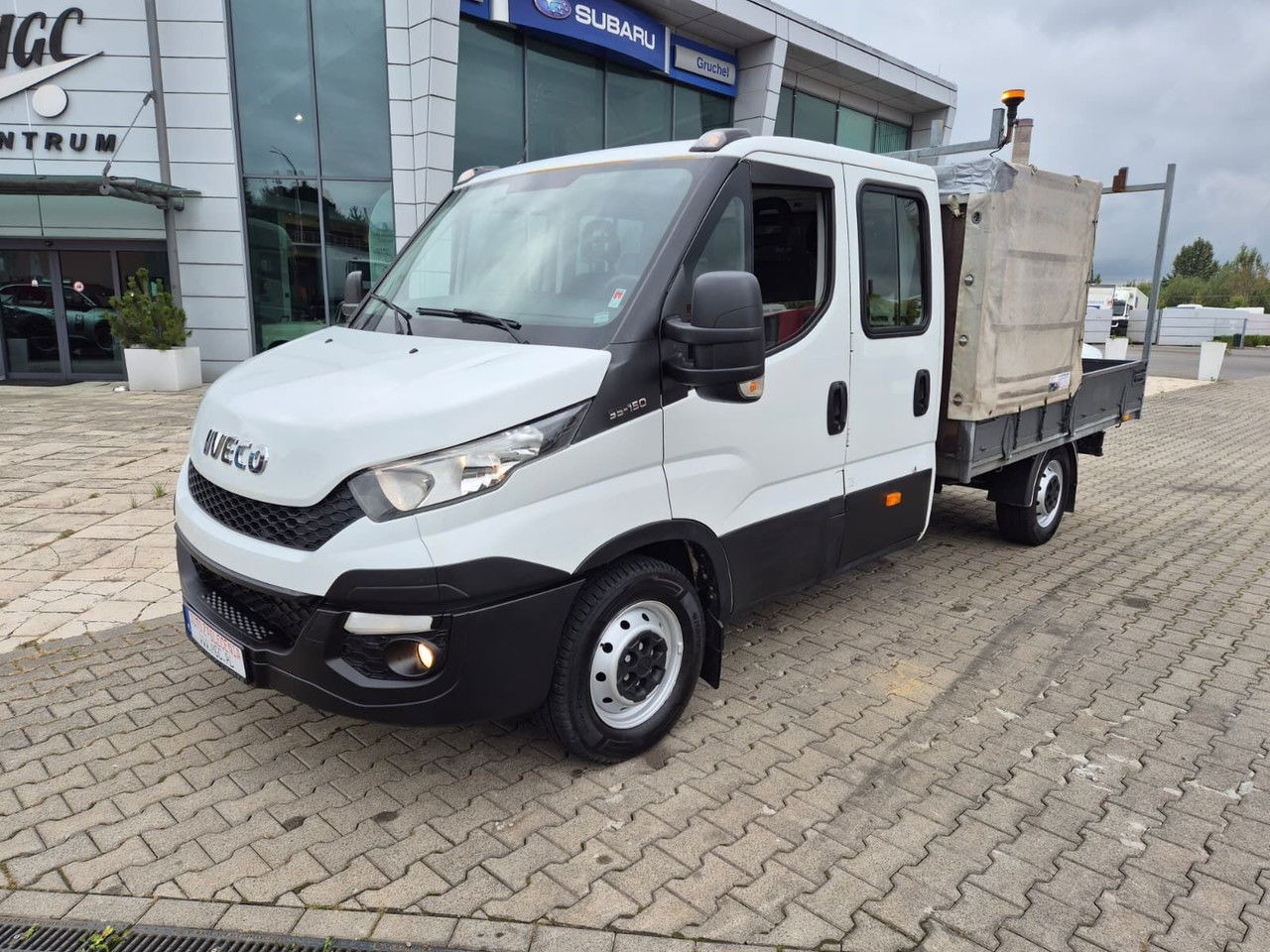 Iveco Daily 35 35S15 / Doka / 1 Owner / LOW KM / 7 Seats - Bestelwagen open laadbak: afbeelding 1 Iveco Daily 35 35S15 / Doka / 1 Owner / LOW KM / 7 Seats - Bestelwagen open laadbak: afbeelding 1