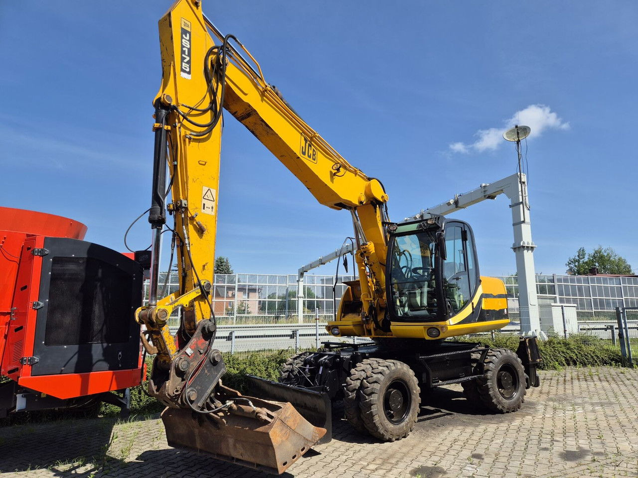 JCB JS 175 W / NEW Tire / 1 Owner / Serviced - Mobiele graafmachine: afbeelding 1 JCB JS 175 W / NEW Tire / 1 Owner / Serviced - Mobiele graafmachine: afbeelding 1