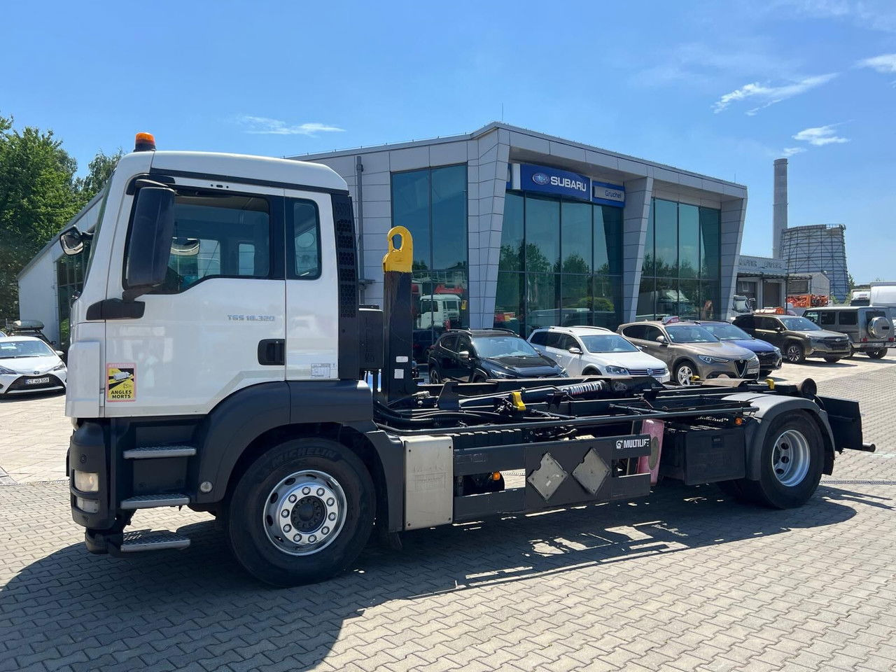 MAN TGS 18.320 / Multilift Joab / BIG Wheelbase - Containertransporter/ Wissellaadbak vrachtwagen: afbeelding 1 MAN TGS 18.320 / Multilift Joab / BIG Wheelbase - Containertransporter/ Wissellaadbak vrachtwagen: afbeelding 1