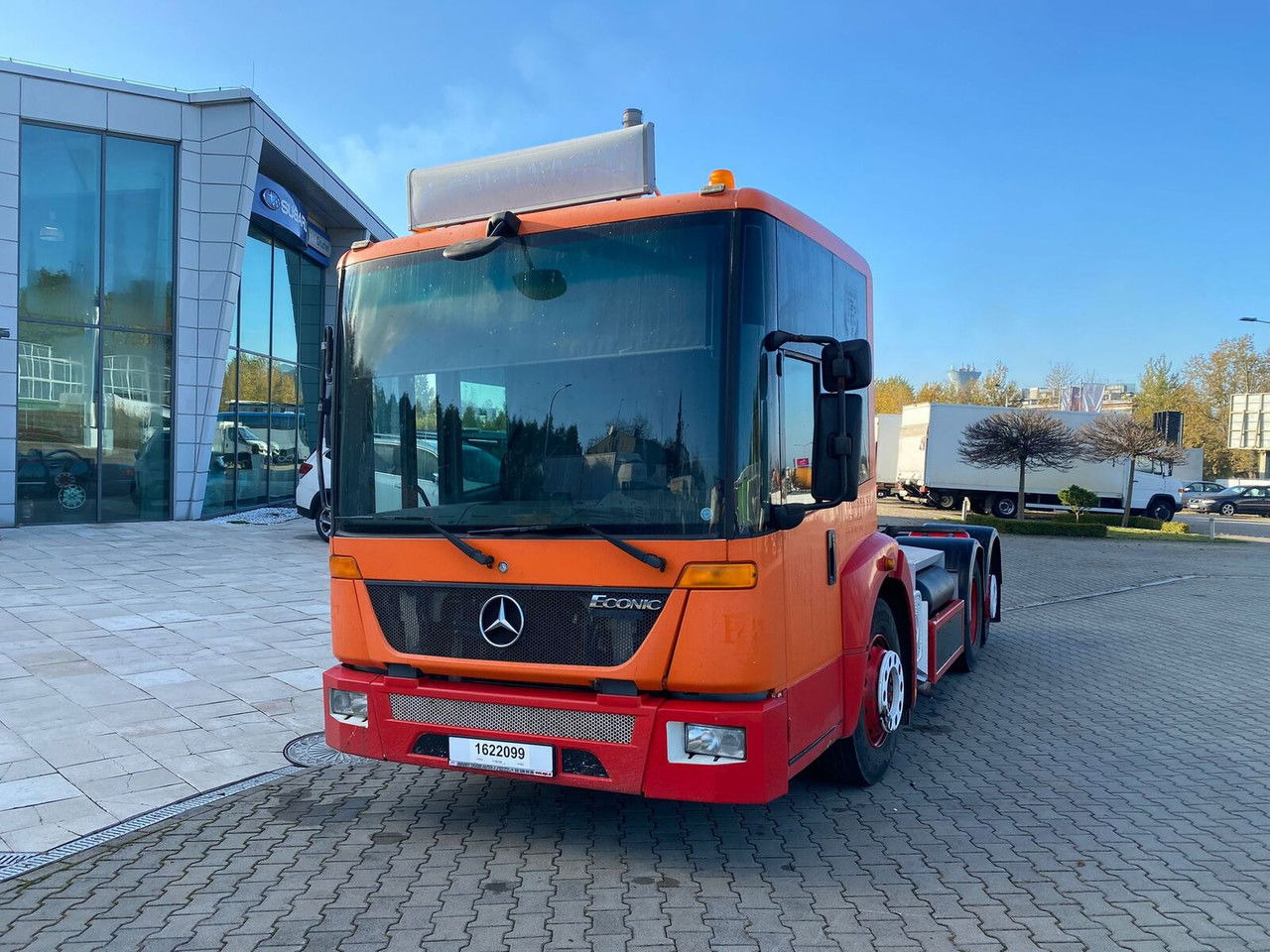 Mercedes-Benz Eqonic 2628 - 1 Owner - Euro6 - LOW KM - Chassis vrachtwagen: afbeelding 1 Mercedes-Benz Eqonic 2628 - 1 Owner - Euro6 - LOW KM - Chassis vrachtwagen: afbeelding 1