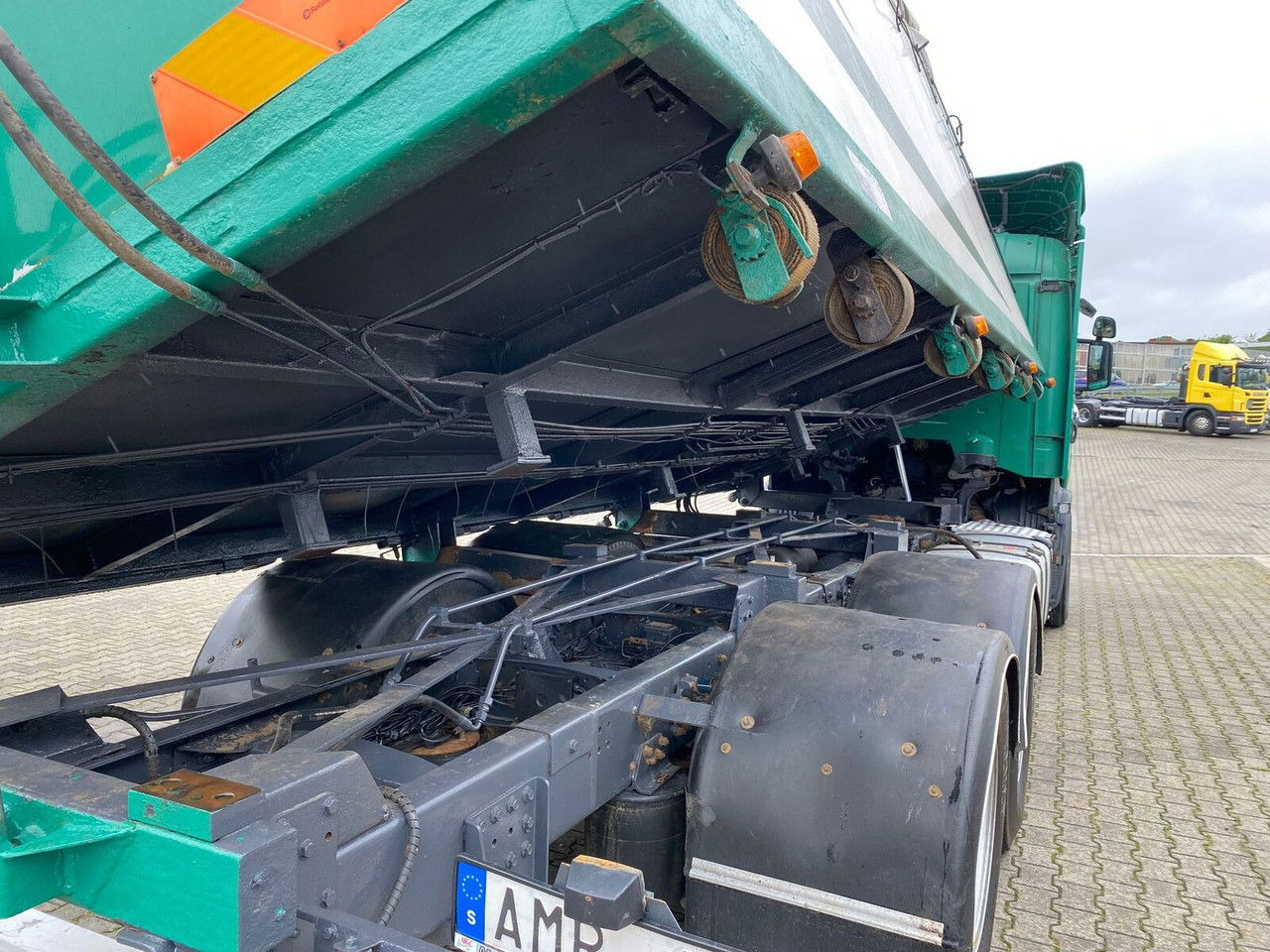 Kipper vrachtwagen SCANIA R480 E4 / Grain Side Kipper / Frame 7.2m Long: afbeelding 9