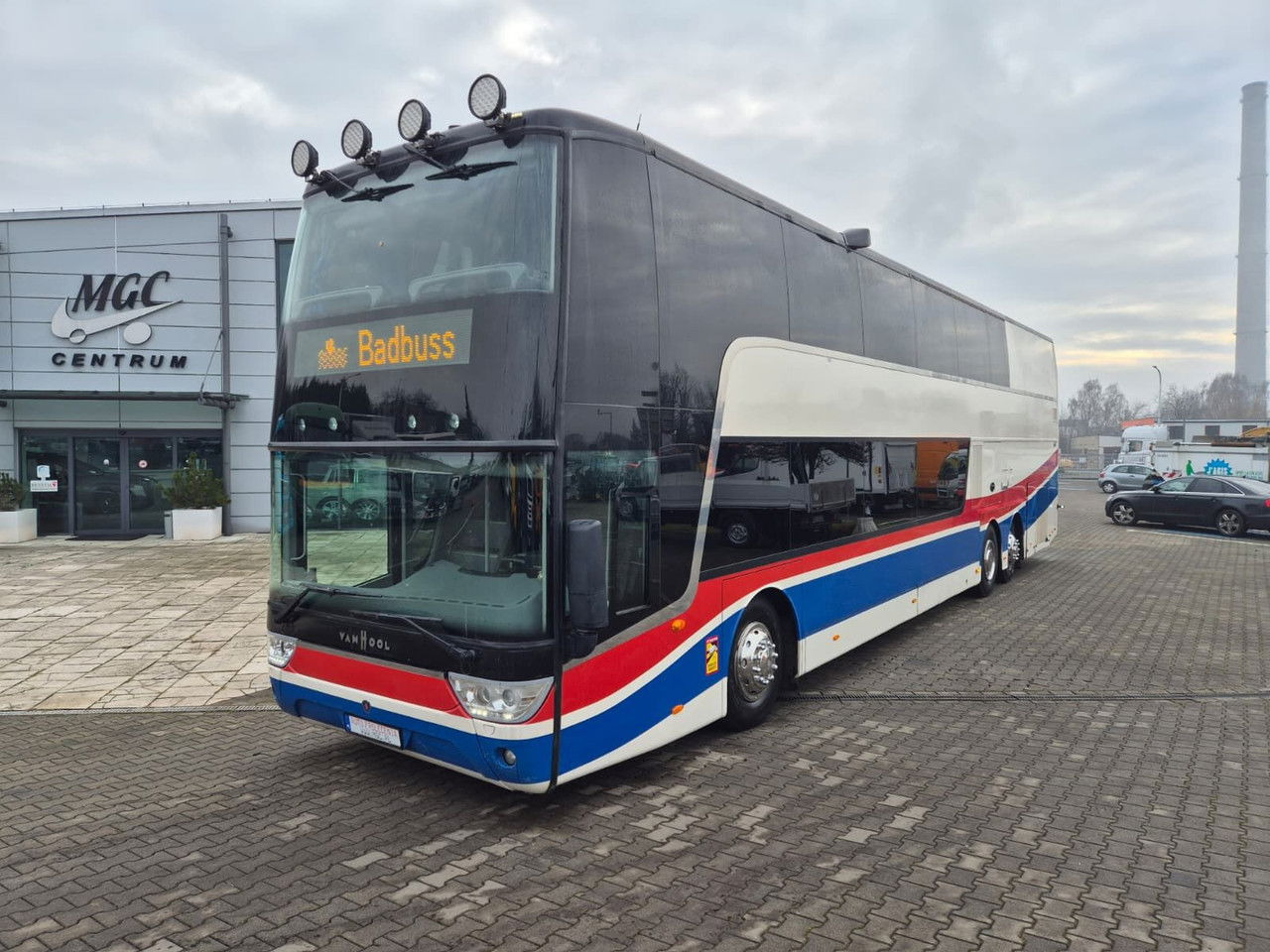 Scania K450 , Astromega. The cheapest in all of Europe. V an Holl body, - Dubbeldeksbus: afbeelding 3 Scania K450 , Astromega. The cheapest in all of Europe. V an Holl body, - Dubbeldeksbus: afbeelding 3
