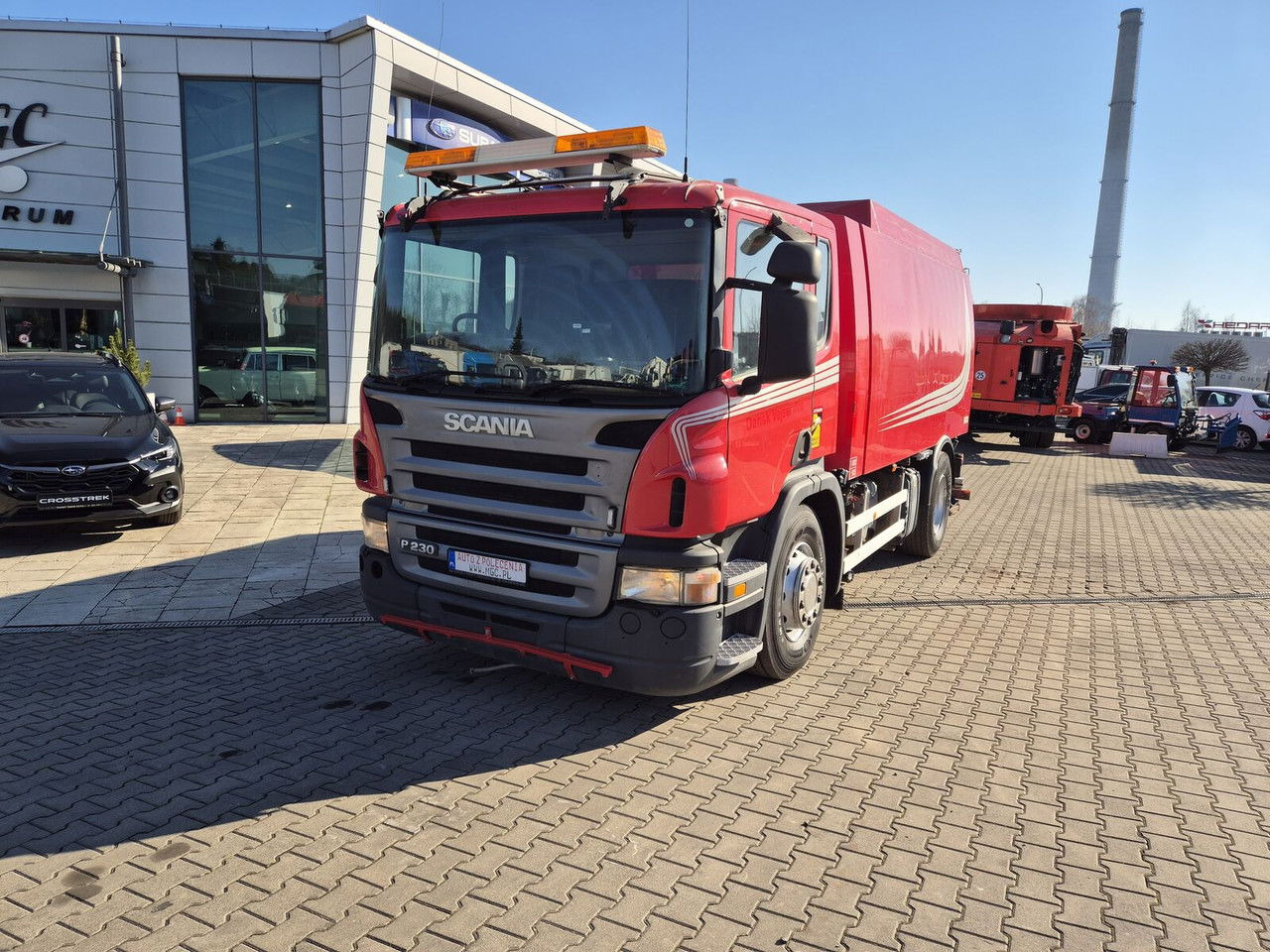 Scania P230 4X2 / Sweeper / Johnston VX800 / Sprayer / LOW Mileage / - Veegwagen: afbeelding 2 Scania P230 4X2 / Sweeper / Johnston VX800 / Sprayer / LOW Mileage / - Veegwagen: afbeelding 2