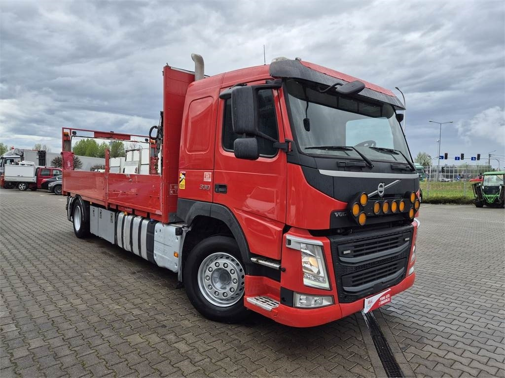 Volvo FM 330 / WEBASTO / HDS HIAB / 1 OWNER - Vrachtwagen met open laadbak: afbeelding 1 Volvo FM 330 / WEBASTO / HDS HIAB / 1 OWNER - Vrachtwagen met open laadbak: afbeelding 1