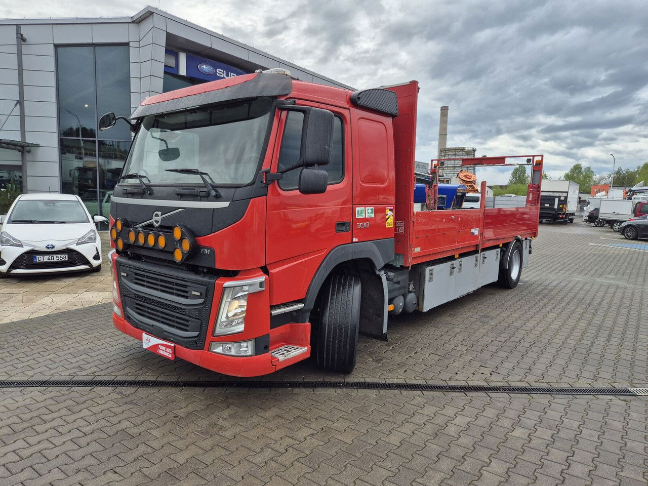 Volvo FM 330 Webasto / HDS Hiab / 1 Owner - Vrachtwagen met open laadbak, Kraanwagen: afbeelding 1 Volvo FM 330 Webasto / HDS Hiab / 1 Owner - Vrachtwagen met open laadbak, Kraanwagen: afbeelding 1