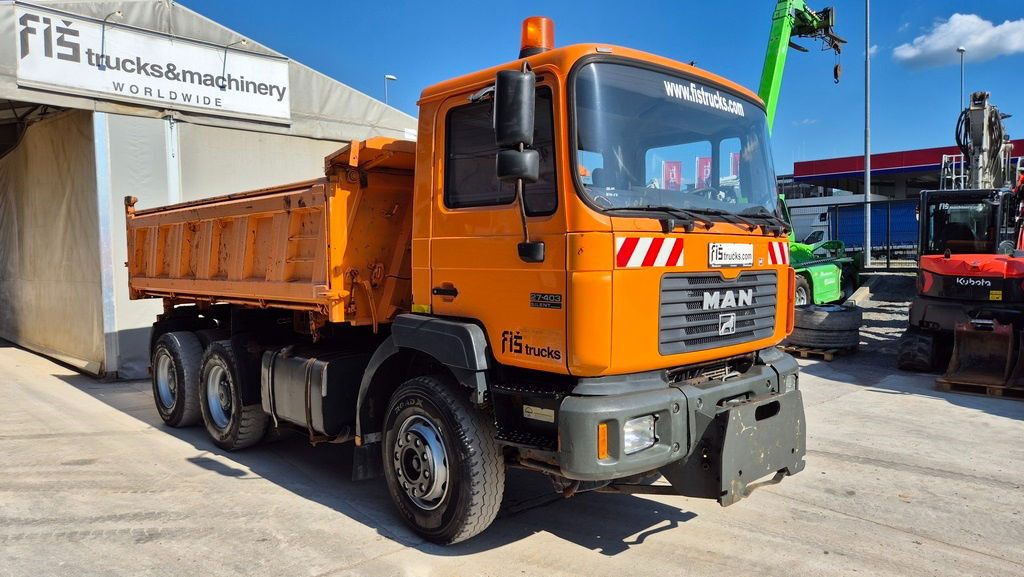 MAN 27.403 DFK 6x4 meiller tipper - spring - Kipper vrachtwagen: afbeelding 4 MAN 27.403 DFK 6x4 meiller tipper - spring - Kipper vrachtwagen: afbeelding 4