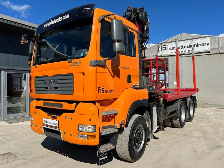 MAN TGA 33.480 6x6 forest truck - Complete Spring - LIV 170 Z + scissors - Houttransport: afbeelding 1 MAN TGA 33.480 6x6 forest truck - Complete Spring - LIV 170 Z + scissors - Houttransport: afbeelding 1