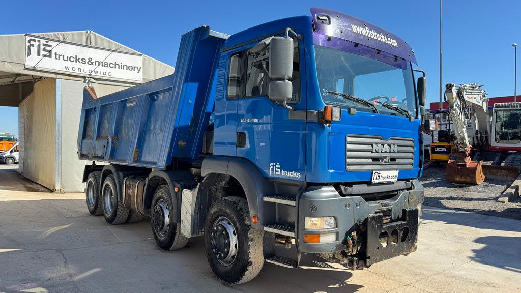 MAN TGA 41.480 8x4 Meiller dumper tipper - ac - Kipper vrachtwagen: afbeelding 3 MAN TGA 41.480 8x4 Meiller dumper tipper - ac - Kipper vrachtwagen: afbeelding 3