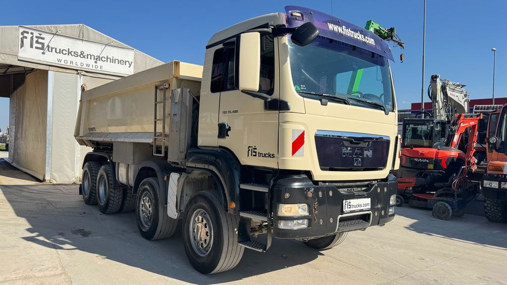 MAN TGS 35.480 8x4 dumper tipper - Kipper vrachtwagen: afbeelding 3 MAN TGS 35.480 8x4 dumper tipper - Kipper vrachtwagen: afbeelding 3