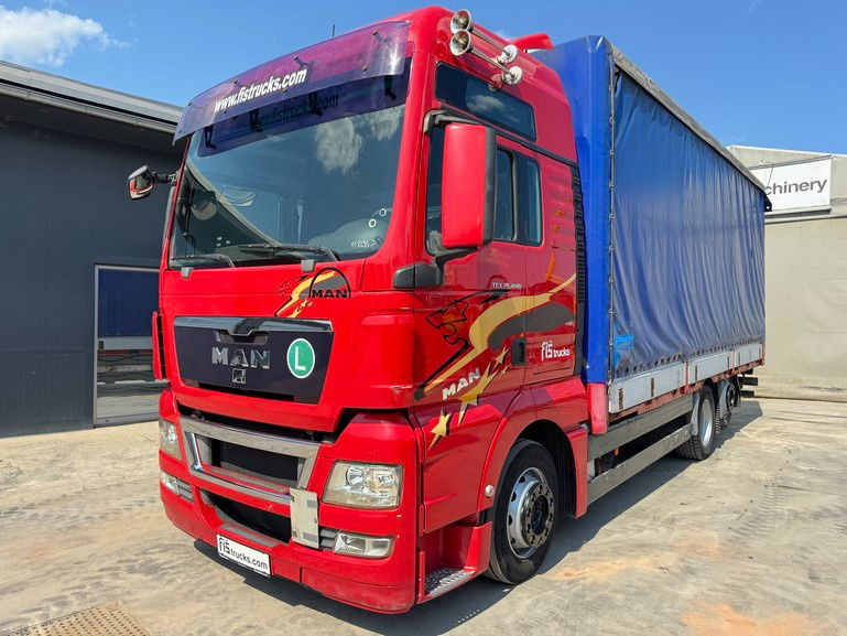 MAN TGX 26.440 6x2 box truck - retarder - lifting+steering axle - Bakwagen: afbeelding 1 MAN TGX 26.440 6x2 box truck - retarder - lifting+steering axle - Bakwagen: afbeelding 1