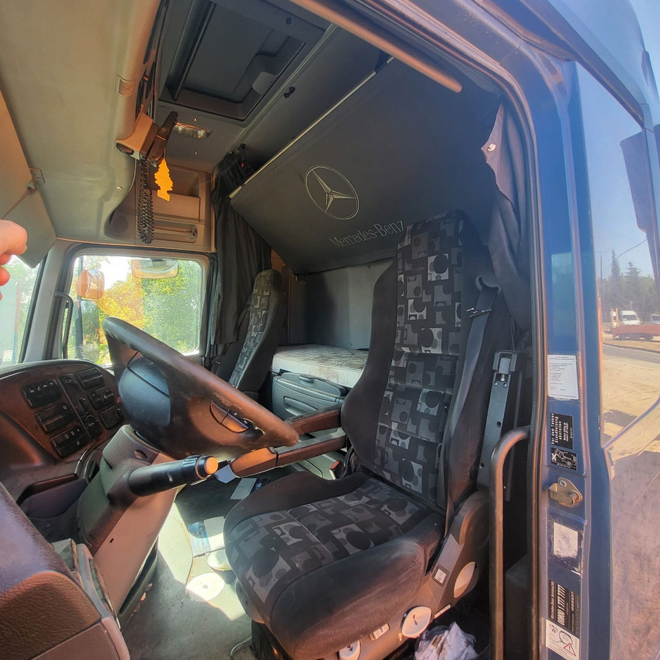 Vrachtwagen met open laadbak, Kraanwagen Mercedes-Benz Actros 2546 L 6x2 stake body - crane Atlas 200.2: afbeelding 7