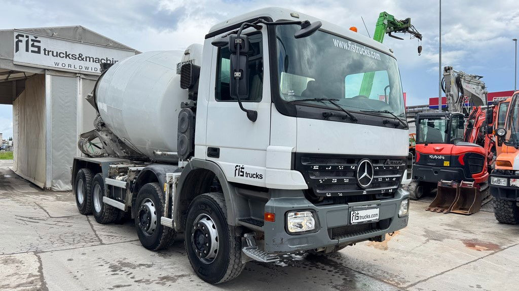 Mercedes-Benz Actros 3241 8x4 mixer 9m3 - Betonmixer: afbeelding 3 Mercedes-Benz Actros 3241 8x4 mixer 9m3 - Betonmixer: afbeelding 3