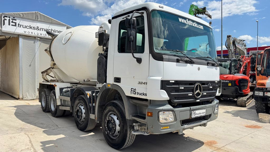 Mercedes-Benz Actros 3241 8x4 mixer 9m3 - Betonmixer: afbeelding 5 Mercedes-Benz Actros 3241 8x4 mixer 9m3 - Betonmixer: afbeelding 5