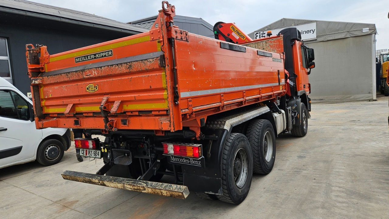 Mercedes-Benz Actros 3346 K palfinger PK 18002 - bordmatic - meiller tipper - EPS 3 pedals - Kipper vrachtwagen: afbeelding 5 Mercedes-Benz Actros 3346 K palfinger PK 18002 - bordmatic - meiller tipper - EPS 3 pedals - Kipper vrachtwagen: afbeelding 5