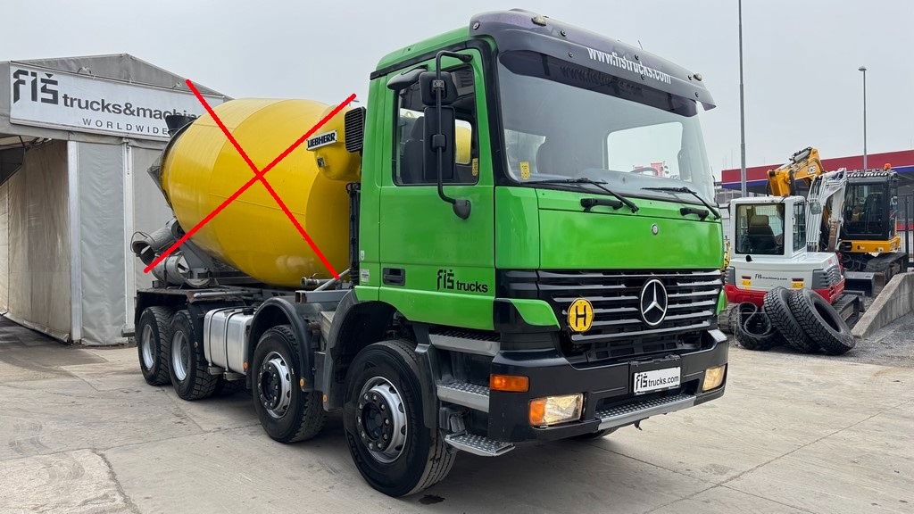 Mercedes-Benz Actros 4143 8x4 chassis - big axle - Chassis vrachtwagen: afbeelding 3 Mercedes-Benz Actros 4143 8x4 chassis - big axle - Chassis vrachtwagen: afbeelding 3
