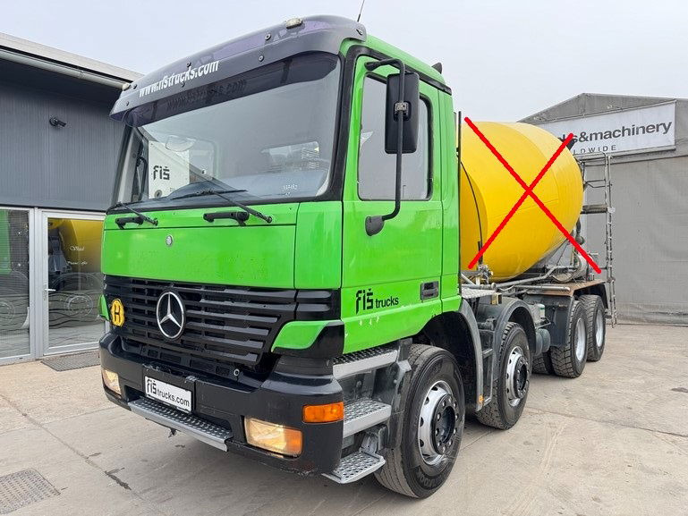 Mercedes-Benz Actros 4143 8x4 chassis - big axle - Chassis vrachtwagen: afbeelding 1 Mercedes-Benz Actros 4143 8x4 chassis - big axle - Chassis vrachtwagen: afbeelding 1