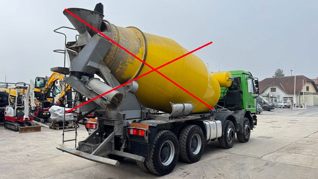 Mercedes-Benz Actros 4143 8x4 chassis - big axle - Chassis vrachtwagen: afbeelding 4 Mercedes-Benz Actros 4143 8x4 chassis - big axle - Chassis vrachtwagen: afbeelding 4