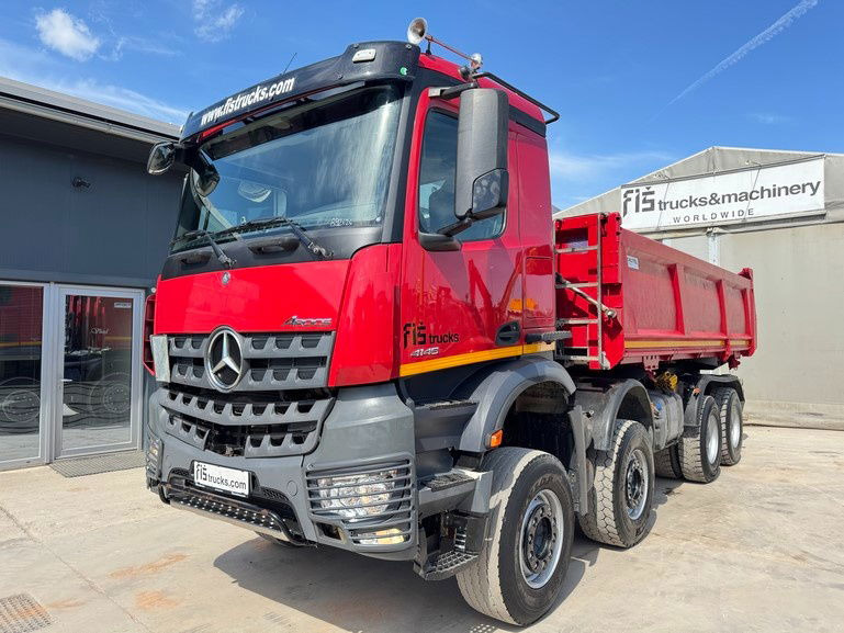 Mercedes-Benz Arocs 4145 8X4 tipper - bordmatic - Kipper vrachtwagen: afbeelding 1 Mercedes-Benz Arocs 4145 8X4 tipper - bordmatic - Kipper vrachtwagen: afbeelding 1