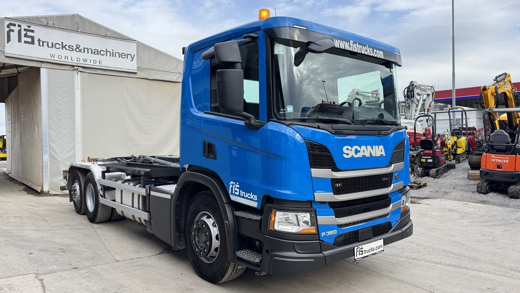 Scania P 360 6x2 palfinger abroll tipper - steering axle - Containertransporter/ Wissellaadbak vrachtwagen: afbeelding 3 Scania P 360 6x2 palfinger abroll tipper - steering axle - Containertransporter/ Wissellaadbak vrachtwagen: afbeelding 3
