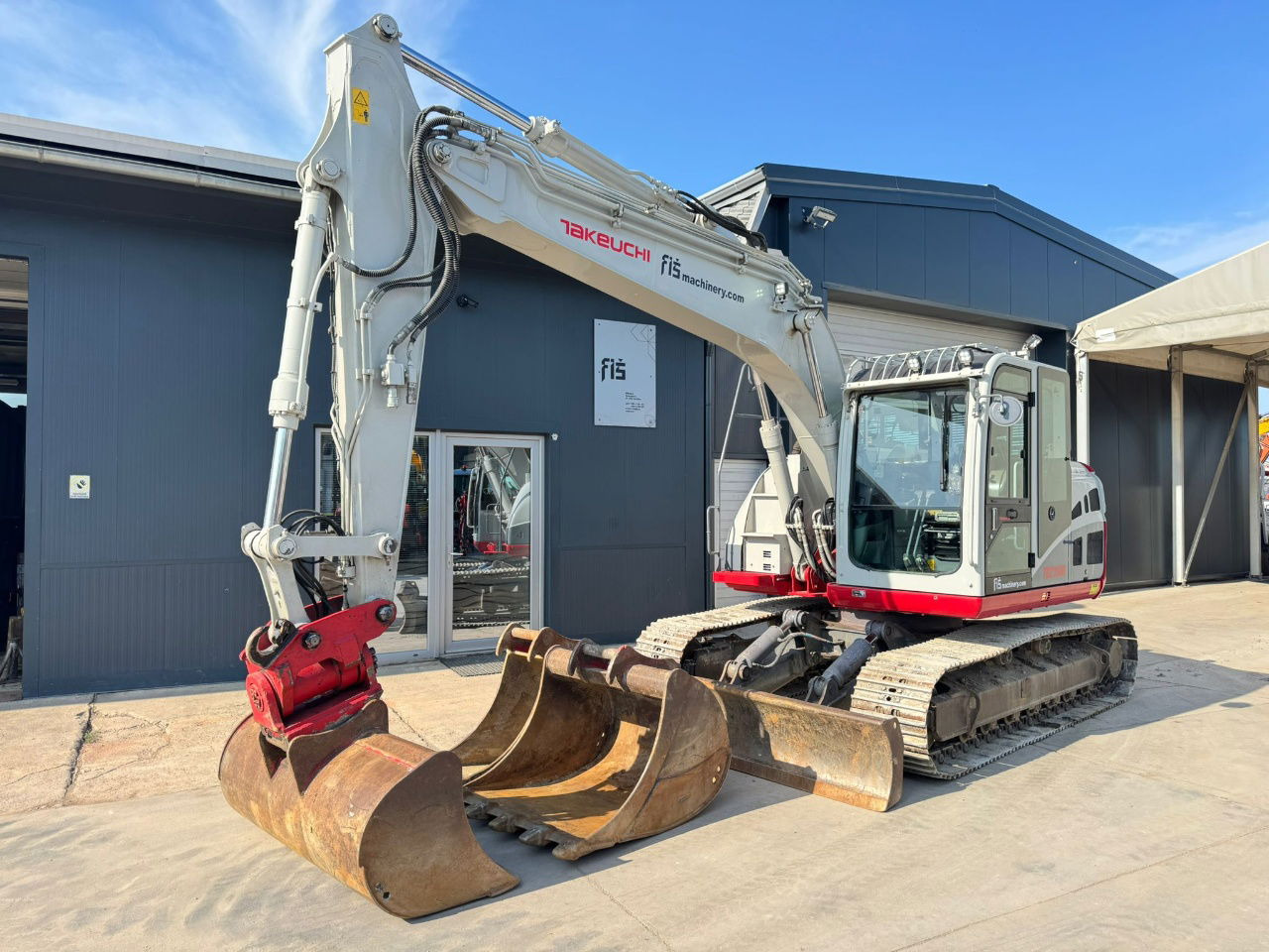 Takeuchi TB2150R - 2017 Year - Powertilt - 3X Buckets - Rupsgraafmachine: afbeelding 1 Takeuchi TB2150R - 2017 Year - Powertilt - 3X Buckets - Rupsgraafmachine: afbeelding 1