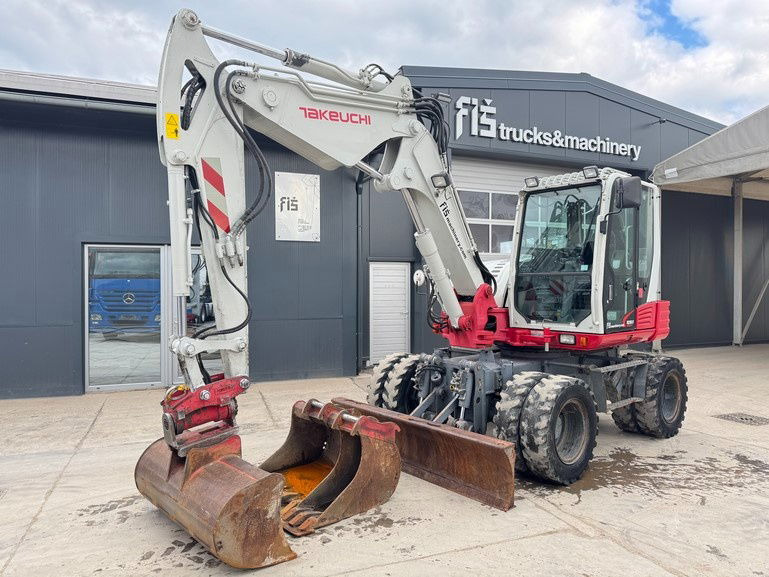 Takeuchi TB295W - 2014 Year - Powertilt - 3X Buckets - Mobiele graafmachine: afbeelding 1 Takeuchi TB295W - 2014 Year - Powertilt - 3X Buckets - Mobiele graafmachine: afbeelding 1
