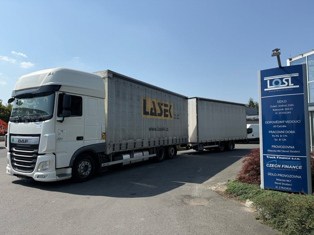 DAF XF440 EURO 6 6x2 + Agrikom - Schuifzeilen vrachtwagen: afbeelding 1 DAF XF440 EURO 6 6x2 + Agrikom - Schuifzeilen vrachtwagen: afbeelding 1