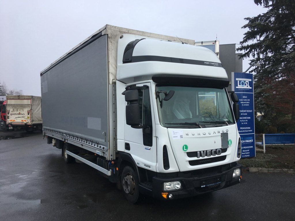 Iveco 75-190 Eurocargo 18 Pal. Dhollandia 1000 kg - Schuifzeilen bestelwagen: afbeelding 3 Iveco 75-190 Eurocargo 18 Pal. Dhollandia 1000 kg - Schuifzeilen bestelwagen: afbeelding 3
