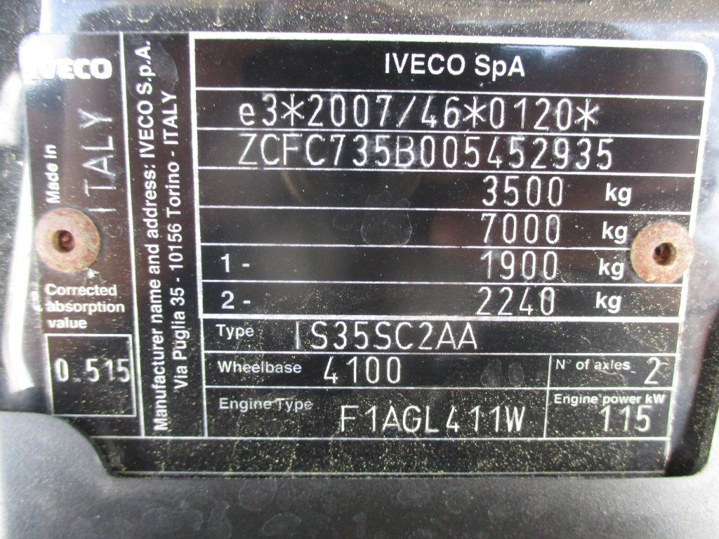 Gesloten bestelwagen Iveco Daily 35S16: afbeelding 12