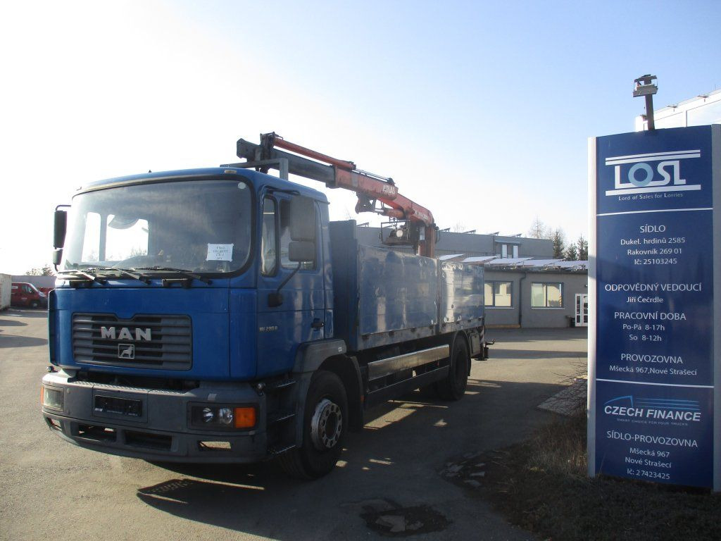 MAN 12.284 EURO 2 ATLAS - Kraanwagen: afbeelding 1 MAN 12.284 EURO 2 ATLAS - Kraanwagen: afbeelding 1